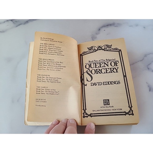 The Belgariad Ser.: Queen of Sorcery by David Eddings (1986, Mass Market) - Picture 3 of 10